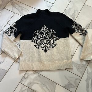 Loft mock neck sweater